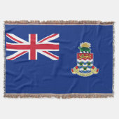 Brits Territorium Kaaimaneilanden Vlag Gooi Deken (Voorkant)