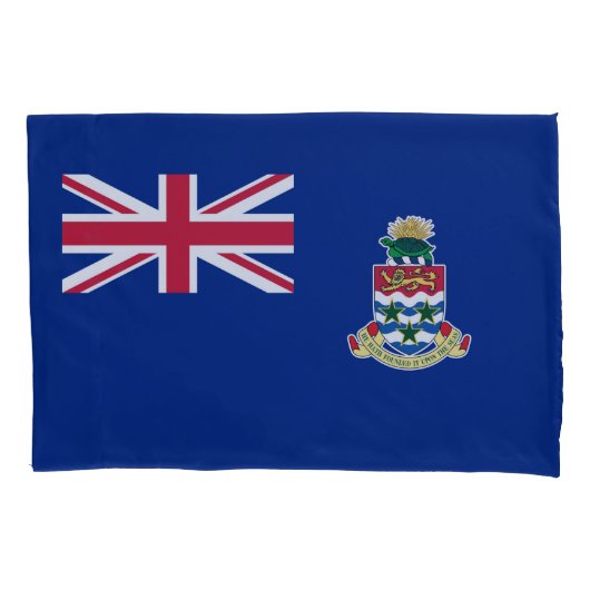Brits Territorium Kaaimaneilanden Vlag Kussensloop (Voorkant)