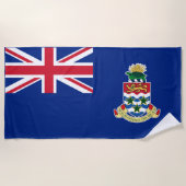 Brits Territorium Kaaimaneilanden Vlag Strandlaken (Voorkant)