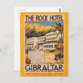  Brits The Rock Hotel Travel Briefkaart (Voorkant / Achterkant)