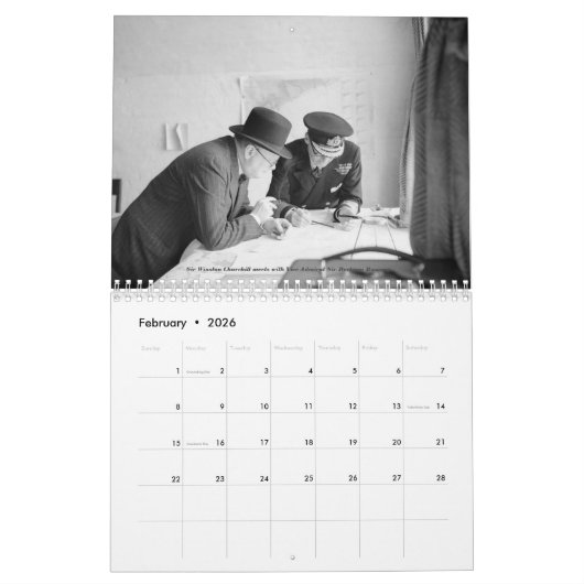 Brits thuisfront in de Tweede Wereldoorlog Kalender (Feb 2026)