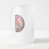 Brits toerisme matglas bierpul (Voorkant links)