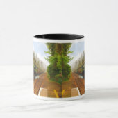 Brits treinstuurstation voor trainspotters mok (Midden)