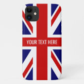 Brits Uniedeslag vlag Engelse drukkerij Case-Mate iPhone Case (Achterkant)