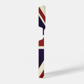 Brits Unievaartuig vlag aangepaste iPhone 14 pro h iPhone Hoesje (Rechterkant)