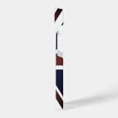 Brits Unievaartuig vlag aangepaste naam iPhone 14  iPhone Hoesje (Linkerkant)