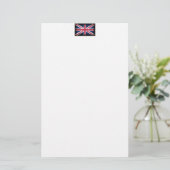 Brits Unievlag Jack Patriotic Design Briefpapier (Staand voorkant)
