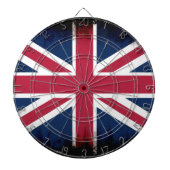Brits Unievlag Jack Patriotic Design Dartbord (Voorkant)