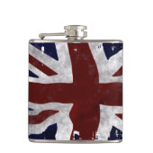 Brits Unievlag Jack Patriotic Design Heupfles (Voorkant)
