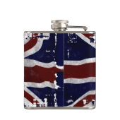 Brits Unievlag Jack Patriotic Design Heupfles (Achterkant)