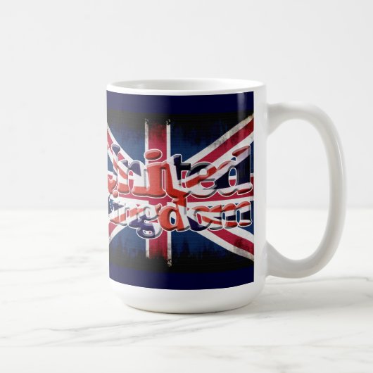 Brits Unievlag Jack Patriotic Design Koffiemok (Rechts)