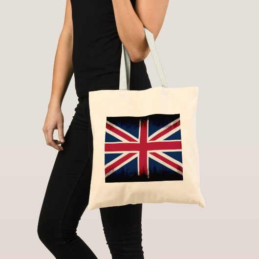 Brits Unievlag Jack Patriotic Design Tote Bag (Voorkant (product))
