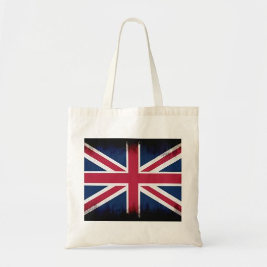 Brits Unievlag Jack Patriotic Design Tote Bag (Voorkant)