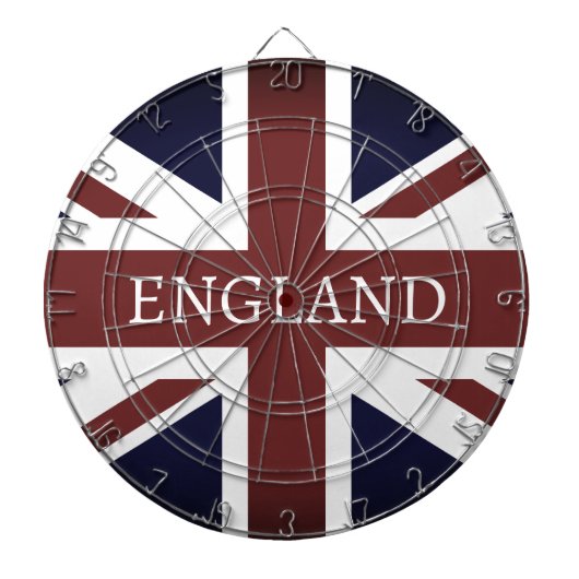  Brits Union Jack vlag aangepaste dartboard Dartbord (Voorkant)