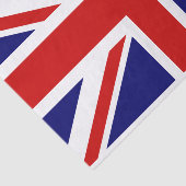 Brits Union Jack vlag cadeau verpakking tissuepapi Tissuepapier (Detail)