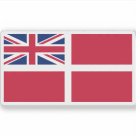 Brits vaandrig Malta (19e eeuw) Sticker