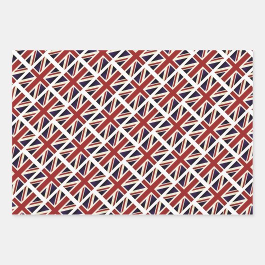 Brits vakbondsmerk Jack: verpakkingspapier Inpakpapier Vel (Voorkant 2)