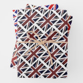 Brits vakbondsmerk Jack: verpakkingspapier Inpakpapier Vel (In situ)