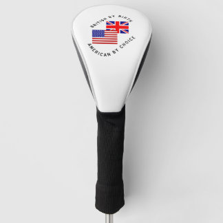 Brits van geboorte, Amerikaan door keuze Golfheadcover