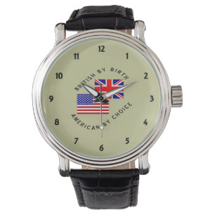 Brits van geboorte, Amerikaan door keuze Zwarte te Horloge
