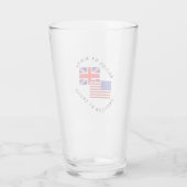 Brits van geboorte, Amerikaan uit keuze Glas (Achterkant)