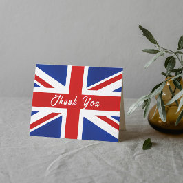 Brits VK Vlag Verenigd Koninkrijk Bedankkaart