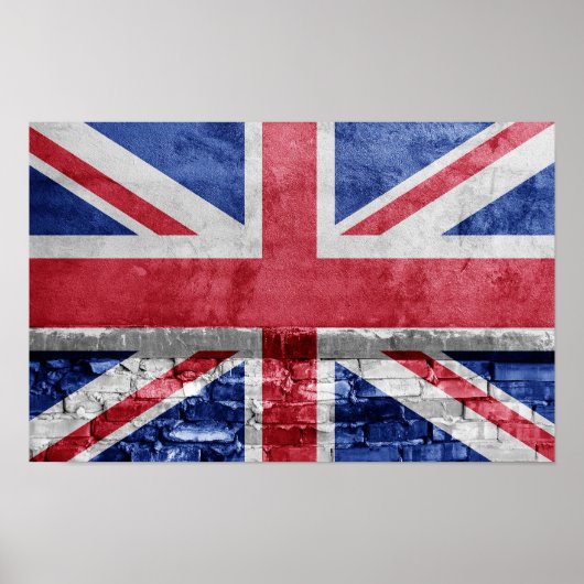 Brits vlag poster (Voorkant)