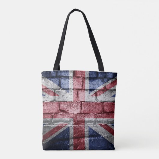Brits vlag tote bag (Achterkant)