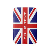 Brits vlagbadbadbadkamerantislipbad met vlag van d badmat (Voorkant Verticaal)
