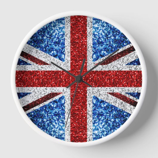 Brits vlaggen rode blauwe witte muggen (Voorkant)