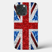Brits vlaggen rode blauwe witte muggen Case-Mate iPhone case (Achterkant)