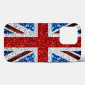 Brits vlaggen rode blauwe witte muggen Case-Mate iPhone case (Achterkant (horizontaal))