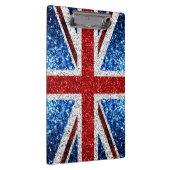 Brits vlaggen rode blauwe witte muggen klembord (Rechts)