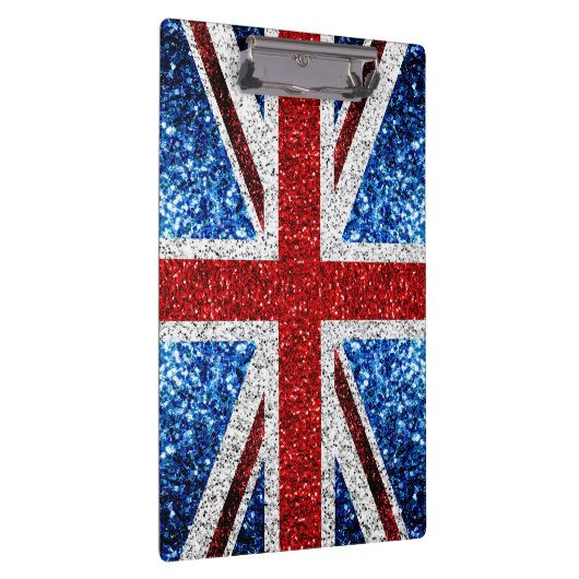 Brits vlaggen rode blauwe witte muggen klembord (Rechts)