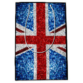 Brits vlaggen rode blauwe witte muggen medium cadeauzakje (Voorkant)