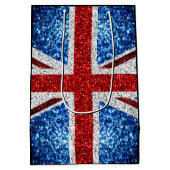 Brits vlaggen rode blauwe witte muggen medium cadeauzakje (Achterkant)