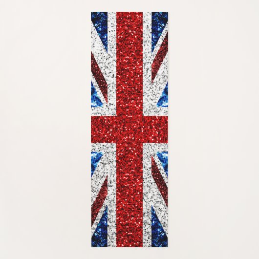 Brits vlaggen rode blauwe witte muggen yogamat (Voorkant)