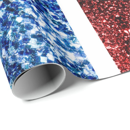 Brits vlaggen rode en blauwe muggen cadeaupapier (Rol Hoek)