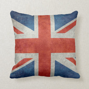 Brits vlagretraliestuop van de vlag van het Vereni Kussen