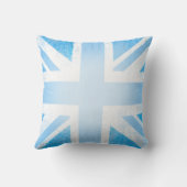 Brits vliegende blauw kussen (Achterkant)