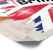 Brits Woord voor Gehakt Pies - BRILLIANT Poster (Hoek)