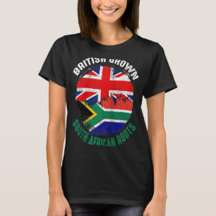 Brits - Zuid - Afrikaanse roet - vlaggen Ra T-shirt