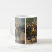 Britse 1e Life Guards van de Household Cavalry op Koffiemok (Voorkant links)
