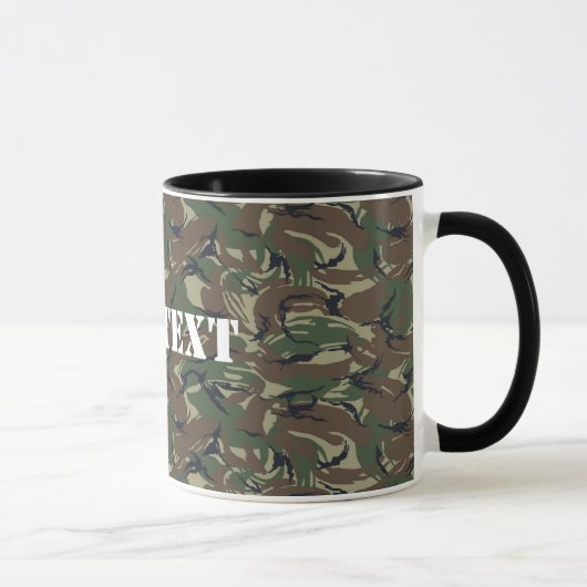 Britse 95 Forest Green Camouflage Mok (Rechts)