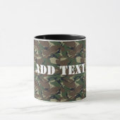 Britse 95 Forest Green Camouflage Mok (Midden)