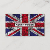 britse akoestische gitaar visitekaartje (Achterkant)