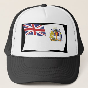 Britse Antarctische Vlag Hoed Trucker Pet