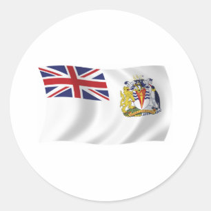 Britse Antarctische Vlag Sticker