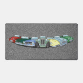 Britse Auto Bureaubladmat Bureaumat (Voorkant)