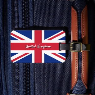 Britse Bagagelabels, patriotten Britse vlag Bagagelabel